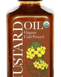 Daana Organic Mustard Oil - Extra Virgin Cold Pressed, 12 oz