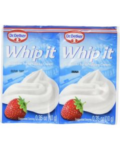 Dr. Oetker Whip It Whipped Cream Stabilizer - 2 Pack