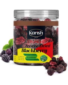 Karish Crunchy Bites Freeze Dried Blackberry / Dried Fruit / No Added Sugar, Great healthy Snack