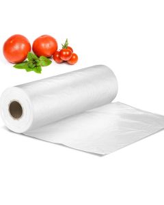 12 X 16 Plastic Produce Bag on a Roll Bread and Grocery Clear Bag 350 BagsRoll 2 Rolls