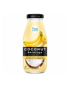 Thai Coco Coconut Beverage Banana Flavor 280 ml