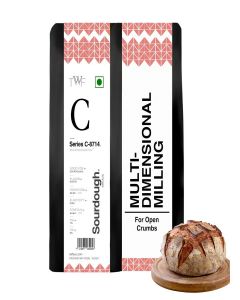 TWF Flour Series C - 8714, 1kg, Sourdoughs and Artisanal Breads / Unbleached Strong Bread Flour / T65 Alternative (1 Qty)