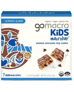 GoMacro Kids MacroBar Oatmeal Chocolate Chip Cookie