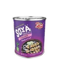 Desi Treat Soya Tikka with Italian Herbs / Plant-Based Ready to Cook Snack / High Protein & Flavorful Vegetarian Appetizer / Ideal for Grilling, Air Frying & Pan Cooking (800g Pack)