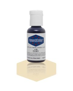 Americolor Soft Gel Paste Food Color 75Ounce Ivory