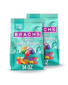Brachs Classic Jelly Beans Candy Assorted Flavors Bulk Bag 54 oz 2 ct