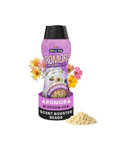 Aromora Fabric Deodorizer Blossom Silk - Laundry Perfume In-Wash Scent Booster Beads 300g , Refreshing Long-Lasting Laundry Fragrance, Suitable for Use with Fabric Softeners and Detergents