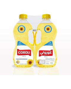 Coroli Pure Sunflower Oil - 2 x 1.5 Liters