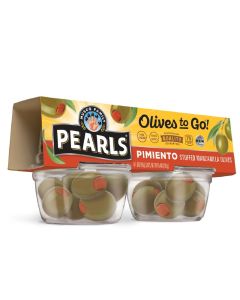 Pearls Olives To Go Stuffed Manzanilla Olives Pack of 24 16 oz Cups