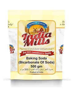 India Mills Baking Soda 500g (Bicarbonate of Soda) / Premium Quality