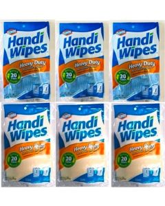 Handi Wipes Heavy Duty 3Ct 6Pack
