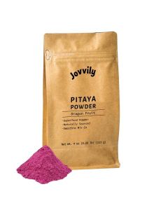Jovvily Pitaya Powder 4 oz. Dragon Fruit Superfood - Smoothies - Drinks