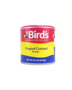 Birds Original Instant Custard Powder 240g Classic British Dessert Mix Just Add Water Creamy Delicious Pack of 1