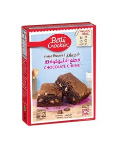 Betty Crocker Chocolate Chunk Fudge Brownie Mix- 500gms