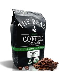 The Bean Organic Coffee Company Mocha Java Medium Roast Whole Bean Coffee 5Pound Bag