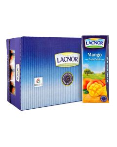 Lacnor Long Life Mango Juice 4 x 8 x 180 ml (Carton)