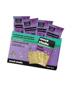 Snack Studio Fresh Zataar Squares Value Pack 192g