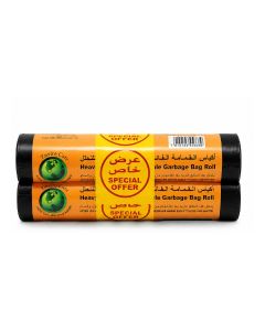 Enviro Care Heavy Duty Black Garbage Bag Roll - 20 Count