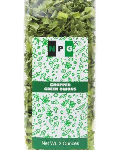 NPG Freeze Dried Chopped Green Onions - 2 Oz, All Natural, Non-GMO, Gluten Free