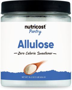 Nutricost Allulose Sweetener (1 LB) - KETO Sugar, 0 Calorie, Low Carb, Natural Sugar Alternative, Crystalline Powder