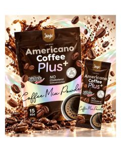 Americano Coffee Plus 15 Sachets / Coffee Mix Powder for Daily Coffee Routine