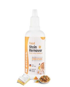 Ethiek / Specialist Stain Remover for Food stains / Effective on Dried Curry, Sauces, Oil & More / Safe for All Colours & Fabrics / Cloth Stain Removal / From Germany /100 ml