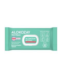 Aloe Vera And Camomile Wet Wipes 40 Sheets