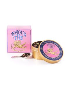 Amour de Thé, Loose Leaf Darjeeling Black Tea in Caviar Gift Tea Tin, 100g