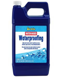 STAR BRITE Water-Based Waterproofing & Fabric Protectant - Low Odor Waterproofer for All Materials- 1 GAL (082200)