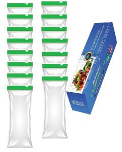 MOBDESK Zip Lock Pouches, Zip Lock Bag for Storage, Freezer Re-usable Zipper Bags, Ziplock Bags for Fridge Storage, Zip Lock Bags (Set of 15)- Ur-657