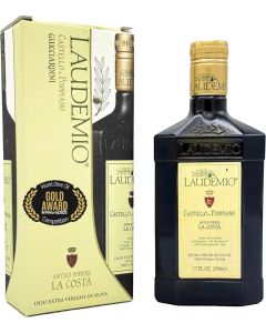 Laudemio Poppiano Extra Virgin Olive Oil - High Polyphenols, Fresh 2024-2025 Early Harvest, 16.9 fl oz