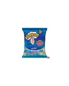 Bubblegum Blue Raspberry Tongue Painter Lollipops 7 X 15G, Sour Candy With Bubble Gum Center