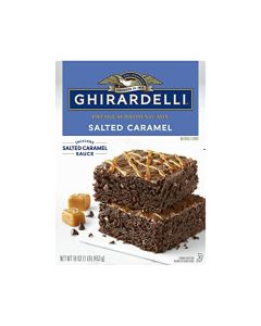GHIRARDELLI Salted Caramel Premium Brownie Mix 16 Oz