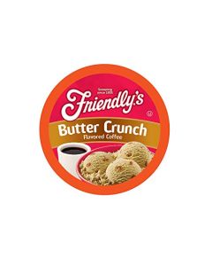 Friendlys Flavored Ice Cream Coffee Pods Compatible with Keurig K Cup Brewers Butter Crunch 40 Count