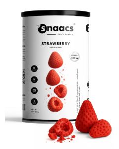SNAACS Whole Freeze-Dried Strawberries / No Added Sugar
