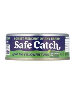 Safe Catch Ahi Wild Yellowfin Tuna In Avocado Oil 142g