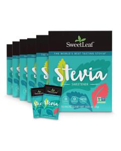 SweetLeaf Stevia Packets 70 Count Pack of 6