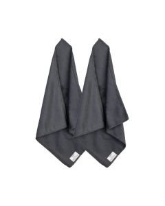 loukin 2 Pack Whiteboard Cleaning Cloth Dry Erase Cleaning Cloth for Classroom Home and Office Use Reusable and Washable Grey 12 x 12