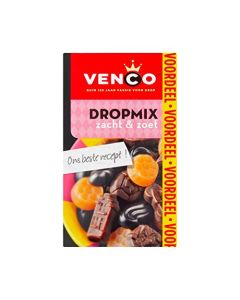 Venco Liquorice Drop Mix Soft Sweet Zacht Zoet 475 g 168 oz 1 Box