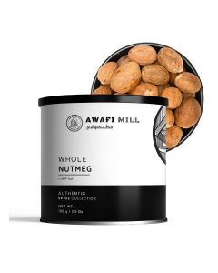 AWAFI MILL Whole Nutmeg 100g / Jaiphal / Jawzat Al-Tib