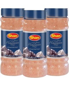 Shan Himalayan Pink Salt 400g (Pack of 3)