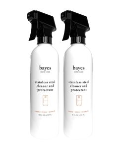 Bayes HighPerformance Stainless Steel Cleaner Spray Polish and Protectant Indoor Outdoor Stainless Cleaner Stainless Steel Sink Cleaner 16oz