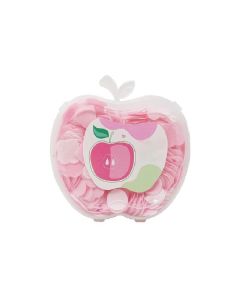 GLNRM Apple Shape Paper Soap Paper Soap in a Plastic Box Clean Soft Bath For Travel Paper Soap in Apple Shape Bottle For Kitchen Toilet Outdoor Travel Camping Hiking School College