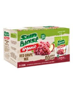 Organic Red Grape Juice 200ml Pack Of 10