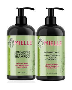 Rosemary Mint Hair Strengthening Set - Shampoo And Conditioner 355ml 710m