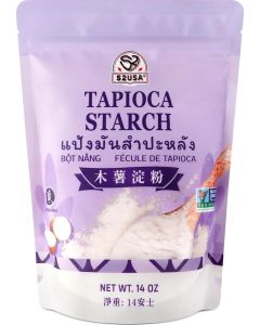 52USA Gluten-Free Tapioca Starch, 14oz - All Natural Thickener for Cooking and Baking