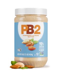 PB2 Powdered Roasted Almond Butter 16oz LowFat Vegan Almond Powder Low Carb Nut Butter NonGMO Gluten Free Kosher