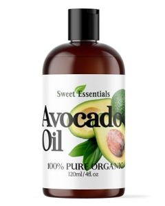 Organic ColdPressed Avocado Oil 4oz Imported 100 Pure NONGMO Golden In Color