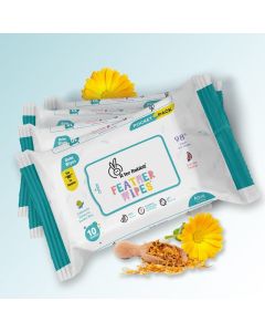 R for Rabbit Feather Aqua Baby Wipes - 40 Count