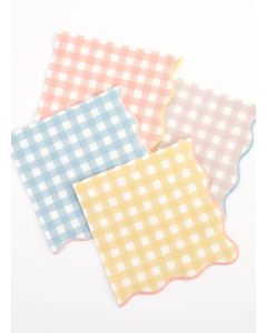 Gingham Small Napkins
